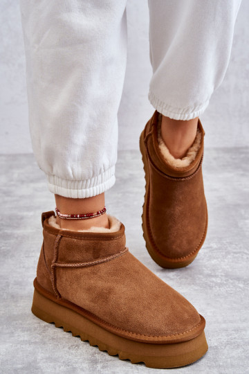 Braune Nucca-Schneestiefel 2