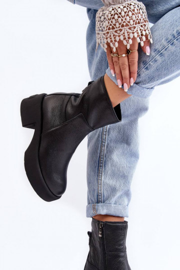 Stiefel mit niedrigem... 2