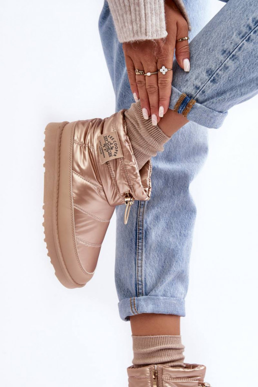 Warme Schneestiefel Lee Cooper beige Warme Schneestiefel Lee Cooper beige