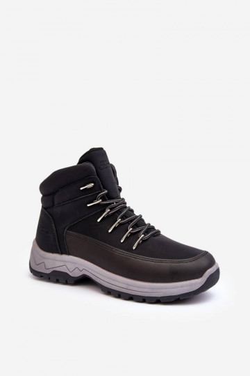 Maraena schwarze Wanderstiefel für Herren