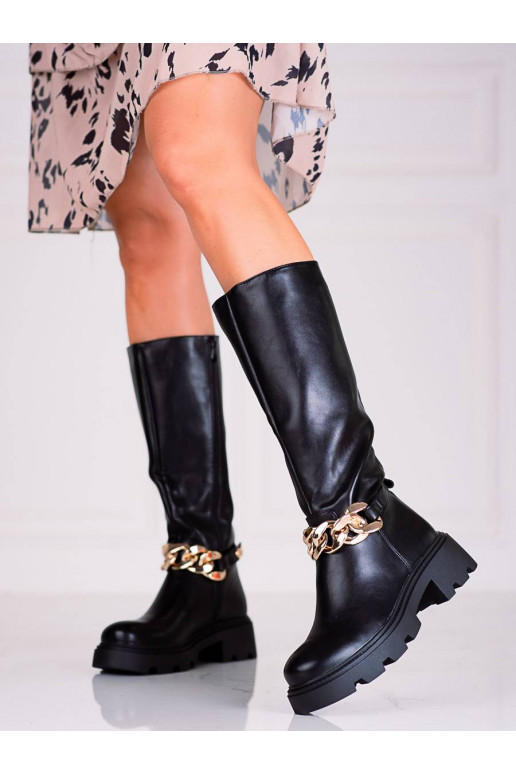 Shelovet Stiefeletten mit Kette