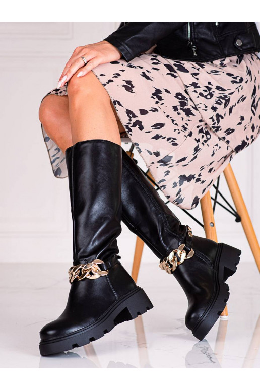 Shelovet Stiefeletten mit Kette