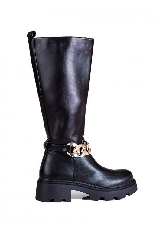 Shelovet Stiefeletten mit Kette