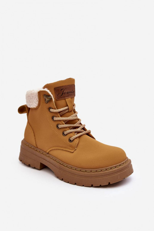 Stiefel mit Aufwärmfunktion in brauner Farbe Lynnvia