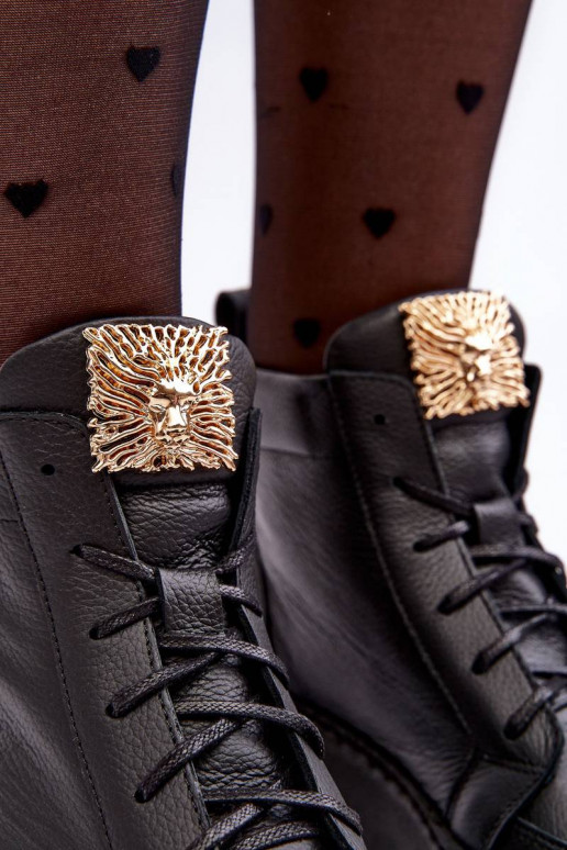 Schnürstiefeletten in der Farbe... Schnürstiefeletten in der Farbe...