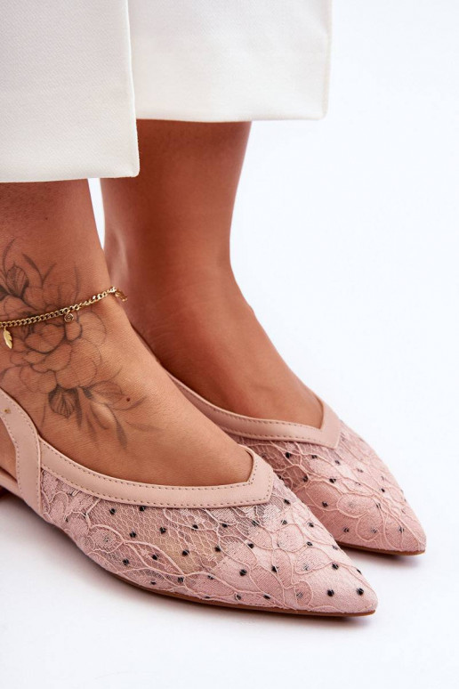 Ballerinas mit Punkten in der Farbe... Ballerinas mit Punkten in der Farbe...