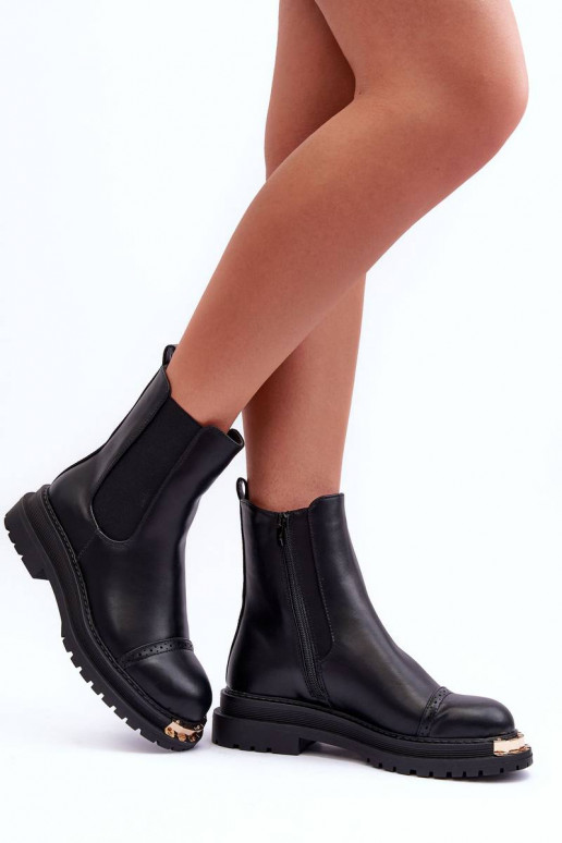 Damenstiefel in der Farbe Schwarz von... Damenstiefel in der Farbe Schwarz von...
