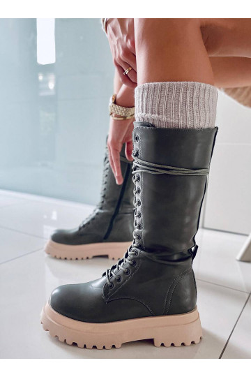 Lange Stiefel mit...