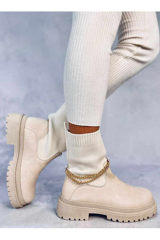 Beigefarbene JESSE BEIGE-Schuhe mit...