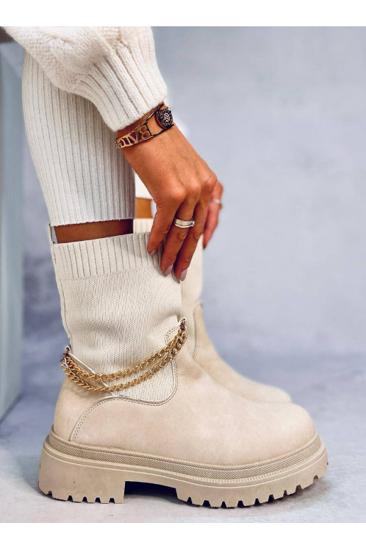 Beigefarbene JESSE BEIGE-Schuhe mit...