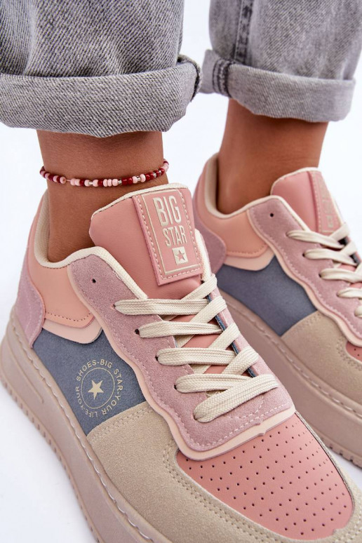 Sportschuhe Big Star rosa-sandfarben Sportschuhe Big Star rosa-sandfarben