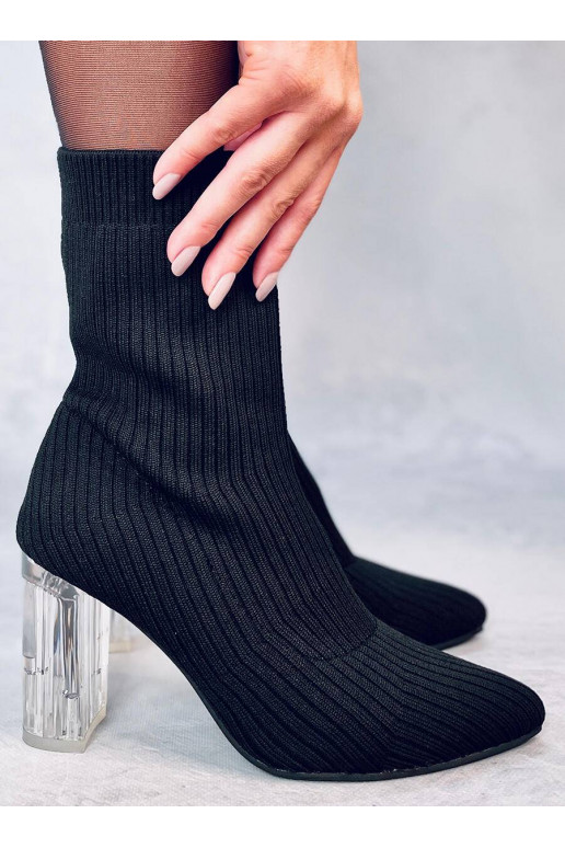 Stylische Stiefel mit transparentem...