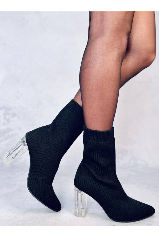 Stylische Stiefel mit transparentem...