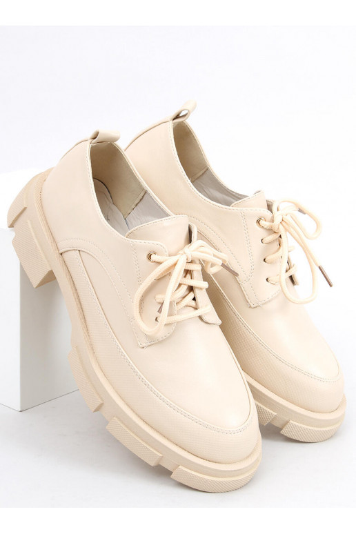 Mokassins mit erhöhter Sohle UNNA BEIGE