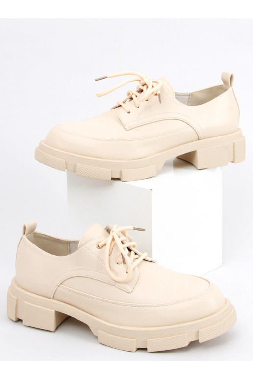 Mokassins mit erhöhter Sohle UNNA BEIGE