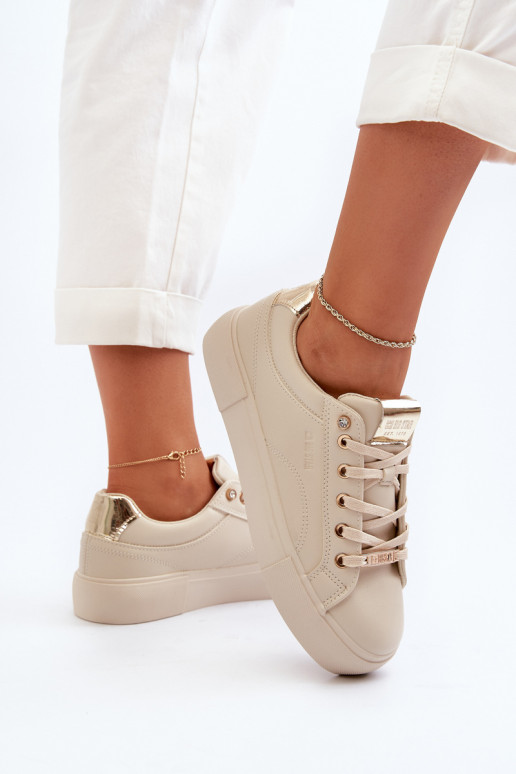 Sneakers Modell Schuhe Big Star beige