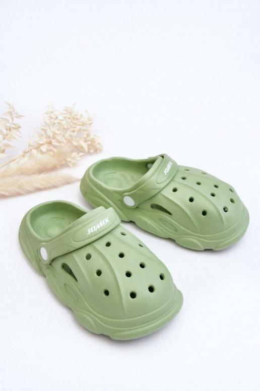 Crocs-Hausschuhe für Kinder in der Farbe Cloudy