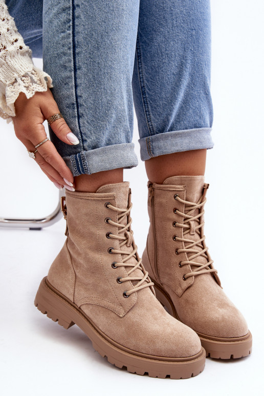 Stiefeletten mit Reißverschlüssen in... Stiefeletten mit Reißverschlüssen in...