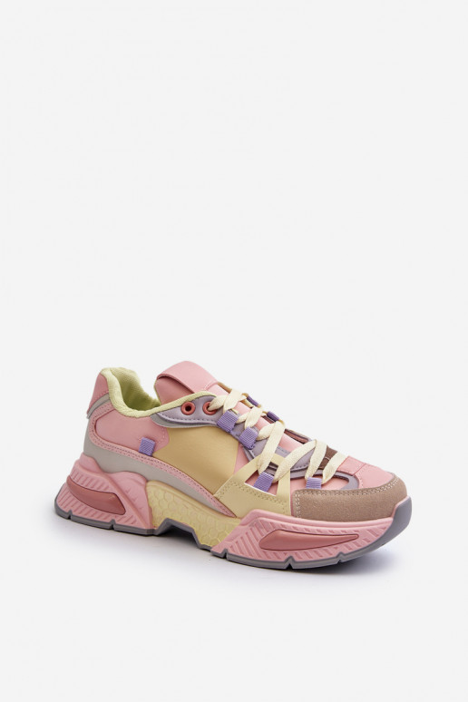 Snekersy-Schuhe mit massiver Sohle in... Snekersy-Schuhe mit massiver Sohle in...