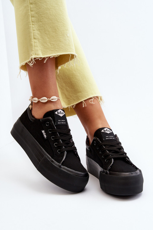 Freizeitschuhe mit Plateau Lee Cooper... Freizeitschuhe mit Plateau Lee Cooper...