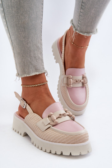 Damensandalen mit breiten...