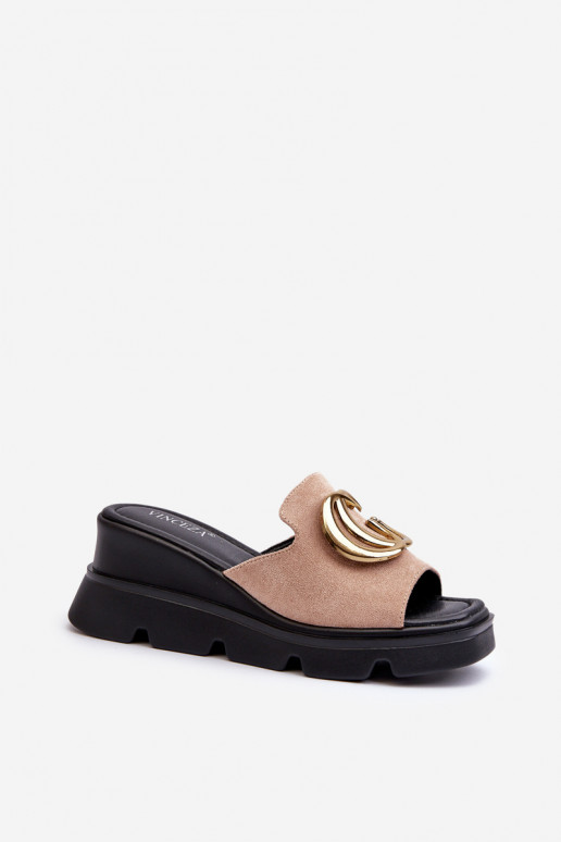 Damenhausschuhe beige Iaria Damenhausschuhe beige Iaria