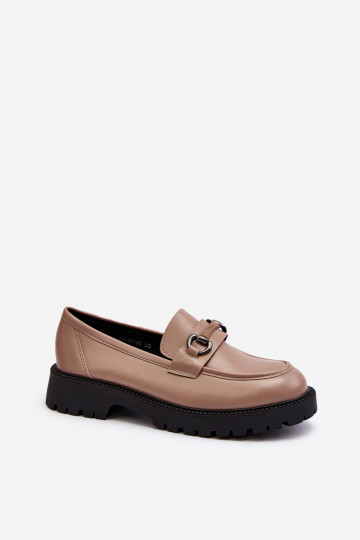 Mokassins beige Ledda 2