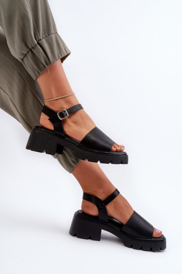 Damensandalen mit breitem... 2