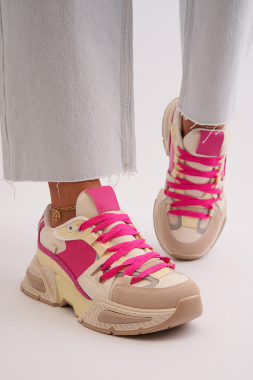 Schuhe mit massiver Sohle in rosa... Schuhe mit massiver Sohle in rosa...