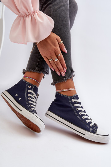 Freizeitschuhe dunkelblaue...