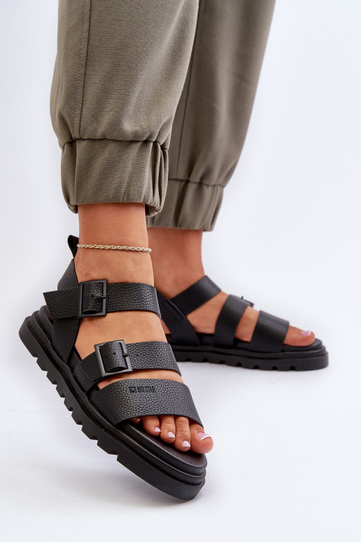 Damen schwarze Sandalen aus... Damen schwarze Sandalen aus...