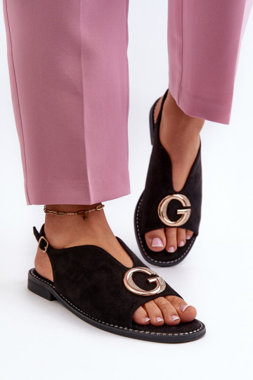 Elegante Damensandalen mit...