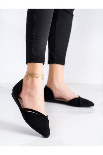 Ballerinas aus Wildleder...