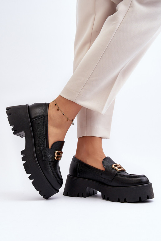 Zazoo Mokassins in Schwarz