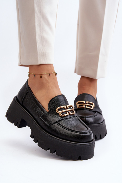 Zazoo Mokassins in Schwarz