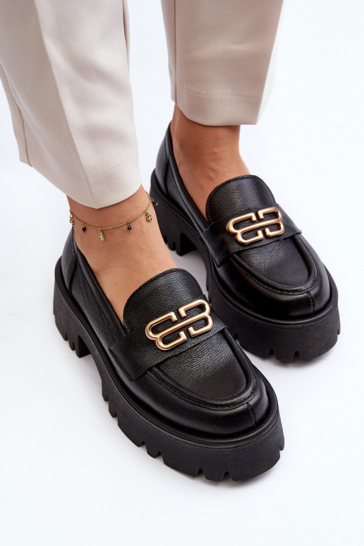 Zazoo Mokassins in Schwarz