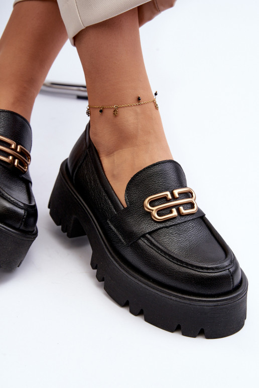 Zazoo Mokassins in Schwarz