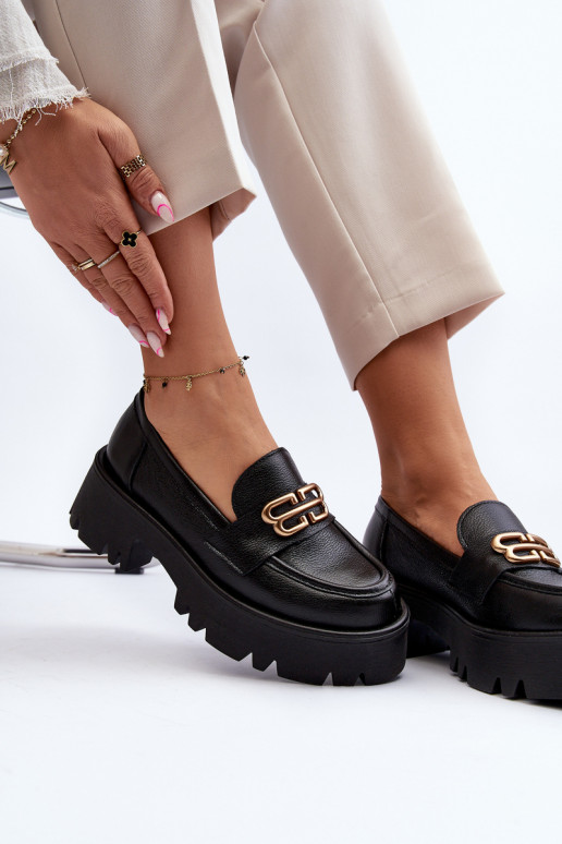 Zazoo Mokassins in Schwarz