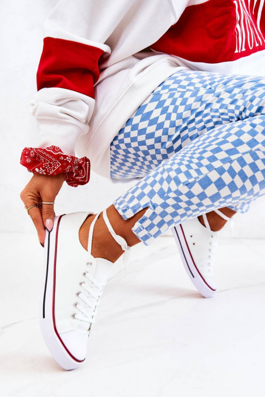 Weiße Freizeitschuhe Weiße Freizeitschuhe