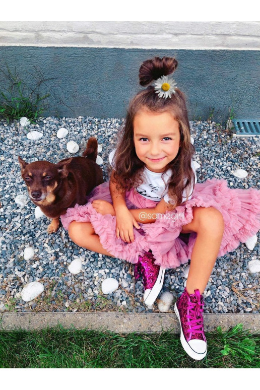 Freizeitschuhe für Kinder mit Glitzer...