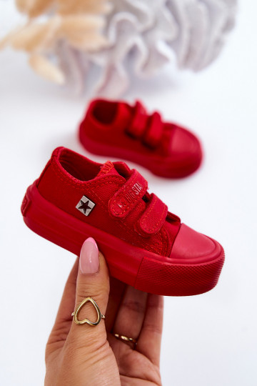 Kinder-Sneaker mit flacher...