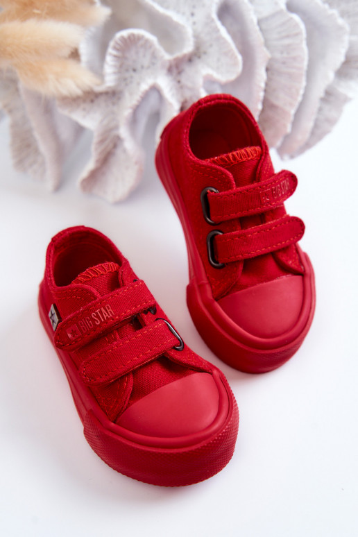 Kinder-Sneaker mit flacher Sohle Big... Kinder-Sneaker mit flacher Sohle Big...