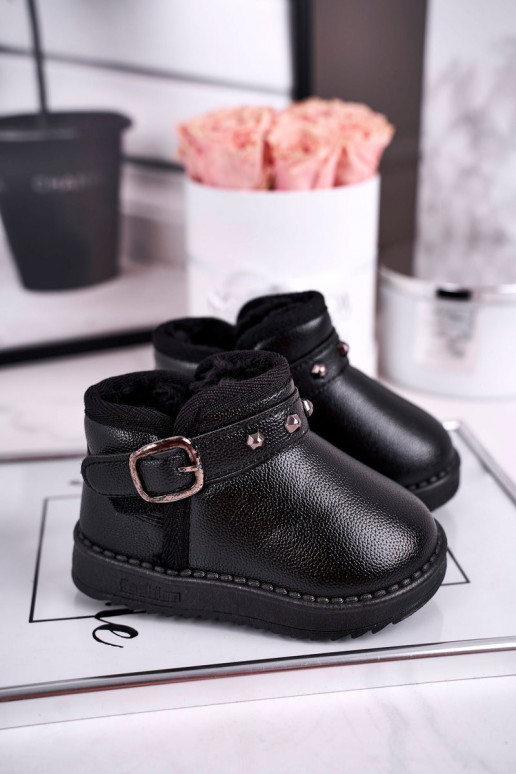 Warme Schneestiefel in Schwarz Warme Schneestiefel in Schwarz