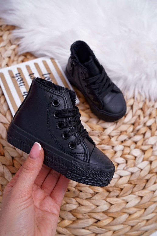 Schwarze Freizeitschuhe für Kinder Schwarze Freizeitschuhe für Kinder