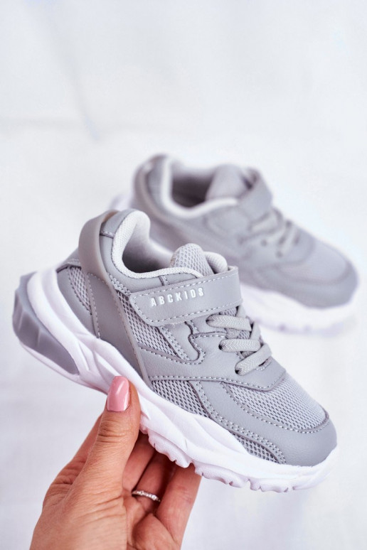 Kinder-Sneaker in Grau ABCKIDS