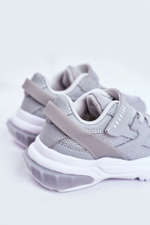 Kinder-Sneaker in Grau ABCKIDS