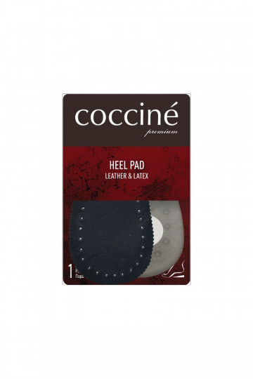 Coccine-Einlegesohlen aus schwarzem Naturleder