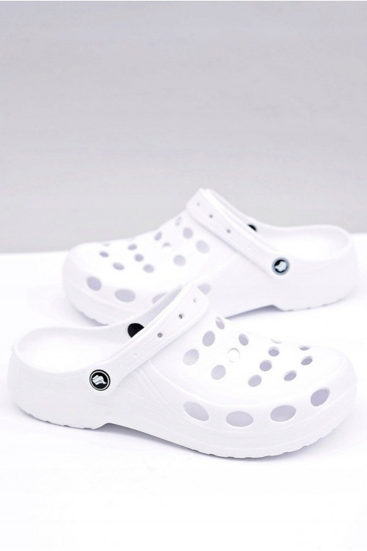 für Männer Hausschuhe Sandalen weiße Farbe