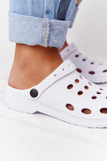 Hausschuhe SandalenBasen weiße Farbe Leichte Hausschuhe EVA 2