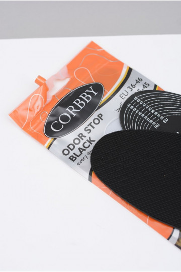 Corbby ODOR STOP Antitranspirant-Einlegesohlen mit Aktivkohle 2